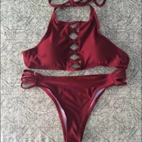 Other - Free with any purchase red Bikini set
